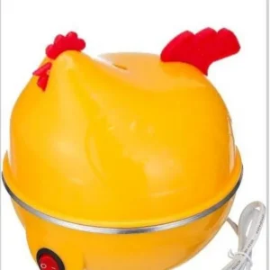 LINGRUI Chicken-Shaped Electric Egg Cooker & Poacher